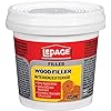 LePage Wood Filler - Interior & Exterior Wood Putty for Repairs, Holes, & Cracks, Paintable & Stainable - 225 mL, 1 Pac