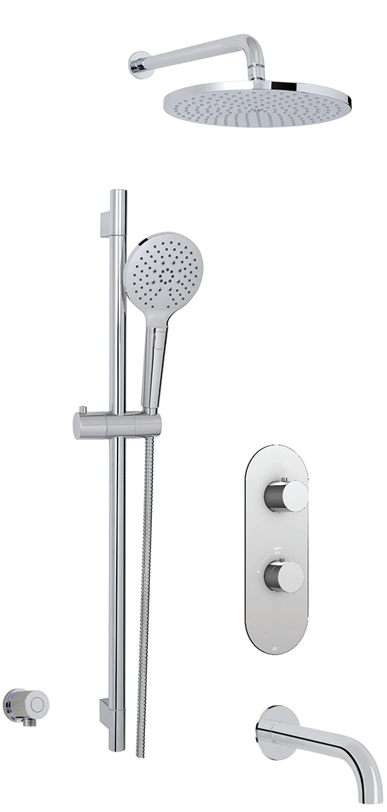 AQUABRASS SFU07G Shower faucet U7G – CalGreen compliant option