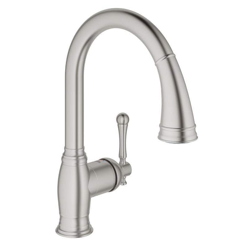Grohe 33870002 BRIDGEFORD OHM SINK PULL-OUT SPRAY, US GROHE CHROME