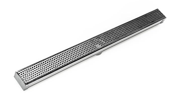 S-PVC Series Complete Kit with 2 1/2in Perforated Circle Pattern Grate
