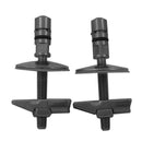 DURAVIT Hinge Set for Seat and Cover with or without Soft Closure, Stainless Steel 0061761000