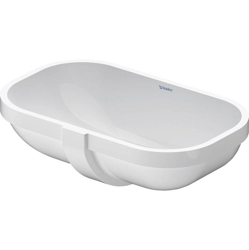 DURAVIT D-Code Undermount Sink White 0338490017