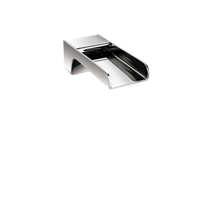 AQUABRASS 11932 SQUARE CASCADING TUB SPOUT 7'