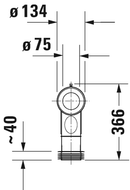 DURAVIT Outlet Bends White 8990250000