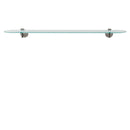 AQUABRASS 1510 Wallmount glass shelf
