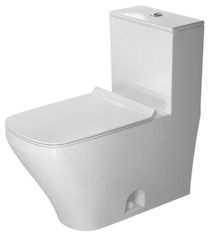 DURAVIT DuraStyle One-Piece Toilet Kit White with Seat D4052100