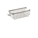 AQUABRASS 2054 Rectangular basket with razor handle