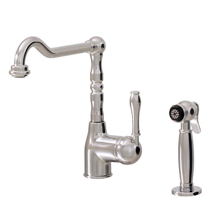 AQUABRASS 2150S NEW ENGLAND SIDE SPRAY KITCHEN FAUCET