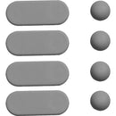 DURAVIT SensoWash Starck Set Of Bumpers for Bidet Seat and Lid 1003190000