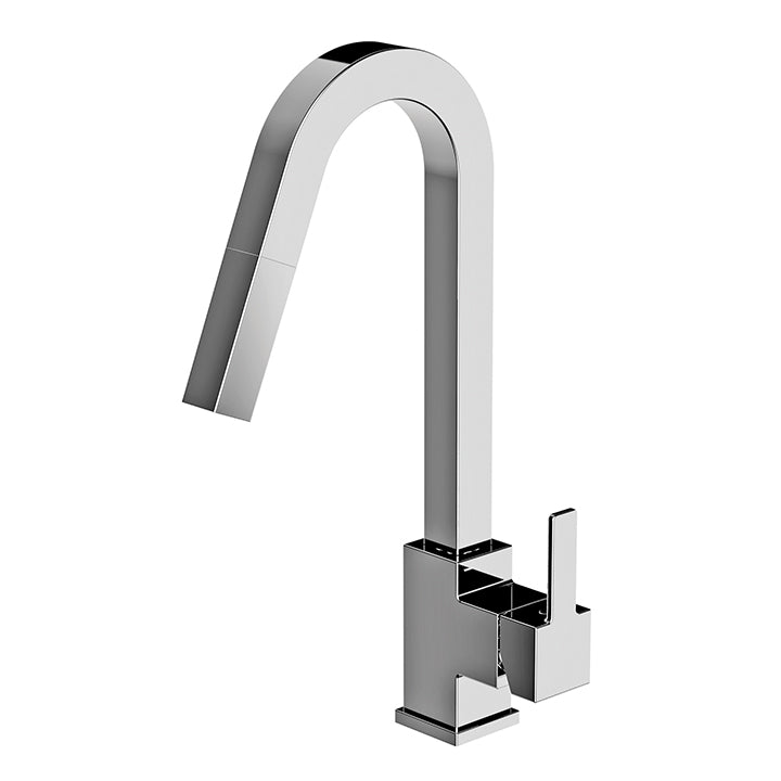 AQUABRASS 3145N TIRAMISU PULL-DOWN KITCHEN FAUCET