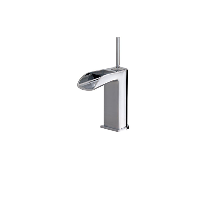 AQUABRASS 32044 Short single-hole lavatory faucet