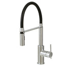 AQUABRASS 3745N ZEST NERO PULL-DOWN SPRAY KITCHEN FAUCET