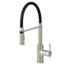 AQUABRASS 3745N ZEST NERO PULL-DOWN SPRAY KITCHEN FAUCET