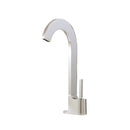 AQUABRASS 39520 CUT TALL SINGLE-HOLE LAV. FAUCET