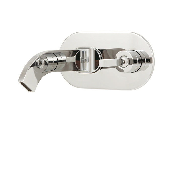 AQUABRASS 39529 CUT WALLMOUNT LAV. FAUCET