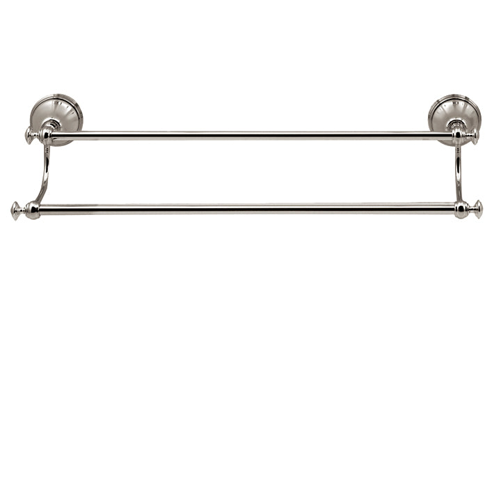 AQUABRASS 405 20" wallmount double towel bar