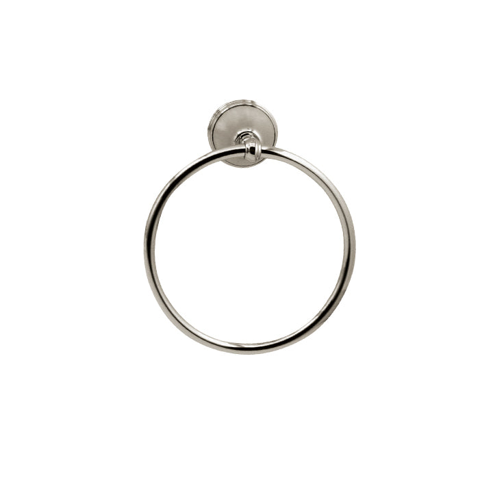 AQUABRASS 407 8" wallmount towel ring