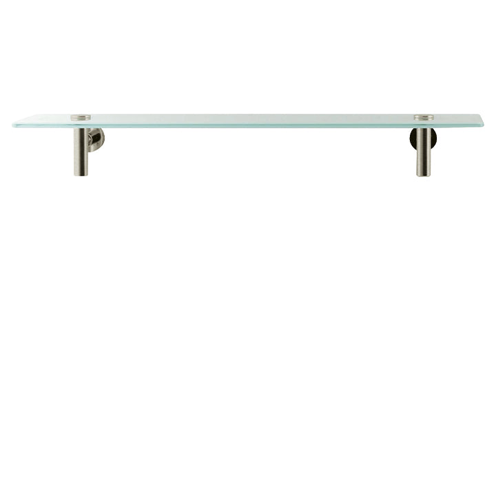 AQUABRASS 4510 Wallmount glass shelf