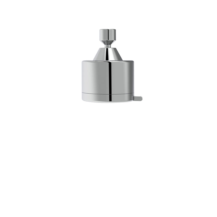 AQUABRASS 465 ROUND 3 inch SHOWERHEAD - 3 FUNCTIONS