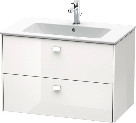 DURAVIT Brioso Wall-Mount Vanity Kit White BR000702222