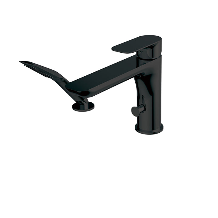 AQUABRASS 56074 MUST 2PCE DECKMOUNT TUB FILLER with handshower