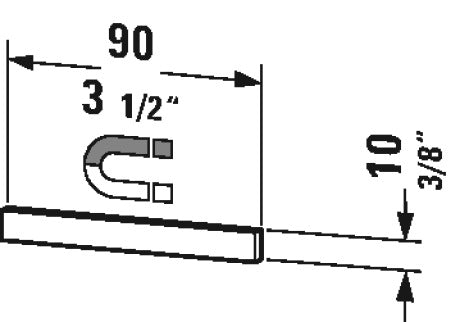 DURAVIT Magnetic Bar Chrome UV970900000