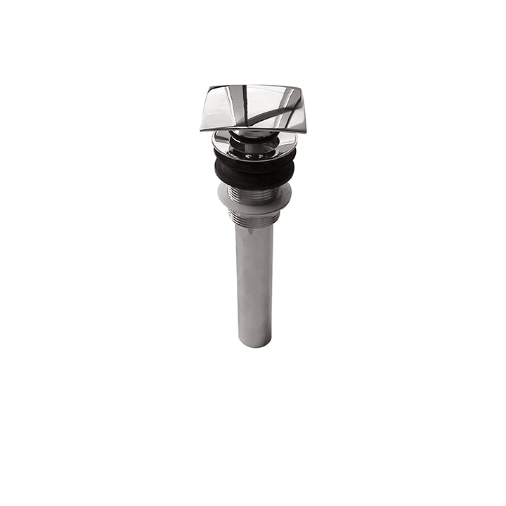 AQUABRASS 629 11/4" square press pop-up drain