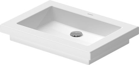 DURAVIT 2nd floor Undermount Sink White with WonderGliss 03175800001