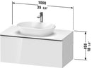 DURAVIT D-Neo One Drawer Wall-Mount Vanity Unit DE49480BD
