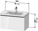 DURAVIT D-Neo One Drawer Wall-Mount Vanity Unit DE42550BD