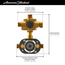 American Standard RU521 Flash® 2-Way Integrated Shower Diverter Rough-In Valve with Pressure Balance Valve Cartridge