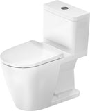 DURAVIT D-Neo One-Piece Kit White, Dual Flush Push Button D4030400