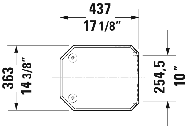 DURAVIT 1930 Series Toilet Seat White 0064890000