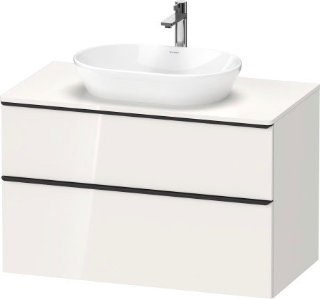 DURAVIT D-Neo Two Drawer Wall-Mount Vanity Unit DE49680BD