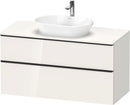 DURAVIT D-Neo Two Drawer Wall-Mount Vanity Unit DE49690BD