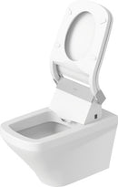 DURAVIT DuraStyle Wall-Mounted Toilet Bowl for Shower-Toilet Seat White 2537590092