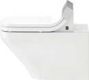 DURAVIT DuraStyle Wall-Mounted Toilet Bowl for Shower-Toilet Seat White 2537590092