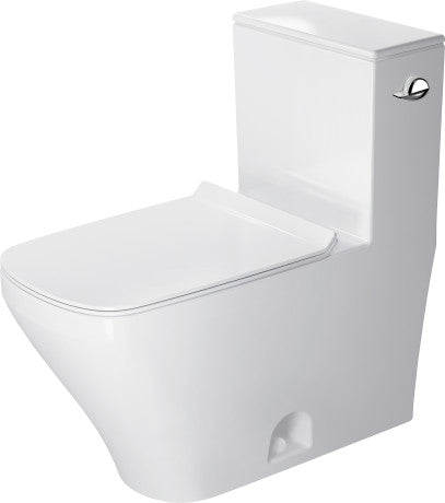 DURAVIT DuraStyle One-Piece Toilet, Right Hand Lever, White 21570100U4