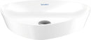 DURAVIT Cape Cod Washbowl White with WonderGliss 23395000001