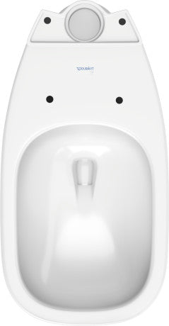 DURAVIT D-Code Floorstanding Toilet Bowl White 0117010062