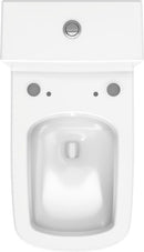 DURAVIT DuraStyle One-Piece Toilet Kit White with Seat D4052400