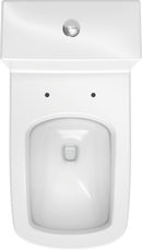 DURAVIT DuraStyle One-Piece Toilet Kit White with Seat D4052200