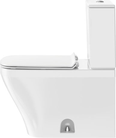 DURAVIT DuraStyle Two-Piece Toilet Kit White D4051900