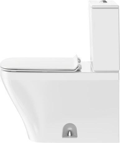 DURAVIT DuraStyle Two-Piece Toilet Kit White D4052000