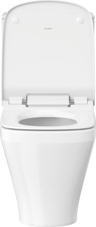 DURAVIT DuraStyle Two-Piece Toilet Kit White with Seat D4053200