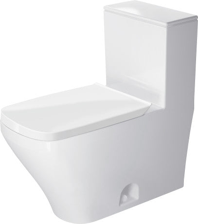 DURAVIT DuraStyle One-Piece Toilet Kit, Left Hand Lever, White D4055400