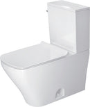 DURAVIT DuraStyle Two-Piece Toilet Kit, Left Hand Lever, White D4055600