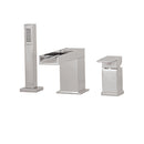 AQUABRASS 77313 STREEM 3PCE TUB FILLER FAUCET