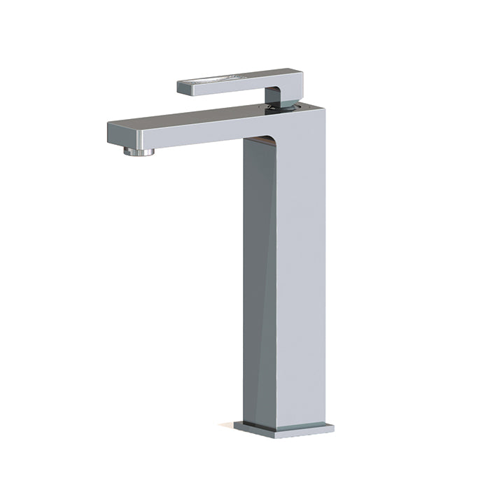 AQUABRASS 84020 B-JOU TALL SINGLE-HOLE LAV. FAUCET WITH CRYSTAL