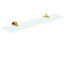 AQUABRASS B9710 Wallmount glass shelf